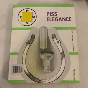 Piss elegance Nest Magazine Fall 2002